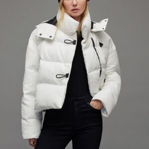 ALLSAINTS Women's White Puffer Jacket